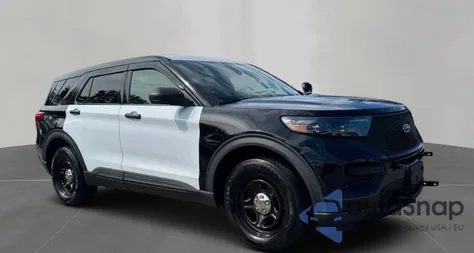 2020 Ford Explorer Police Interceptor from USA, damaged, VIN 1FM5K8AW4LGA95249